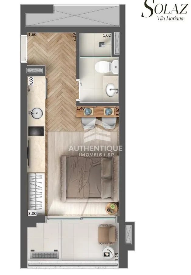 Imagem SOLAZ VILA MARIANA - Apartamento à venda em São Paulo/SP