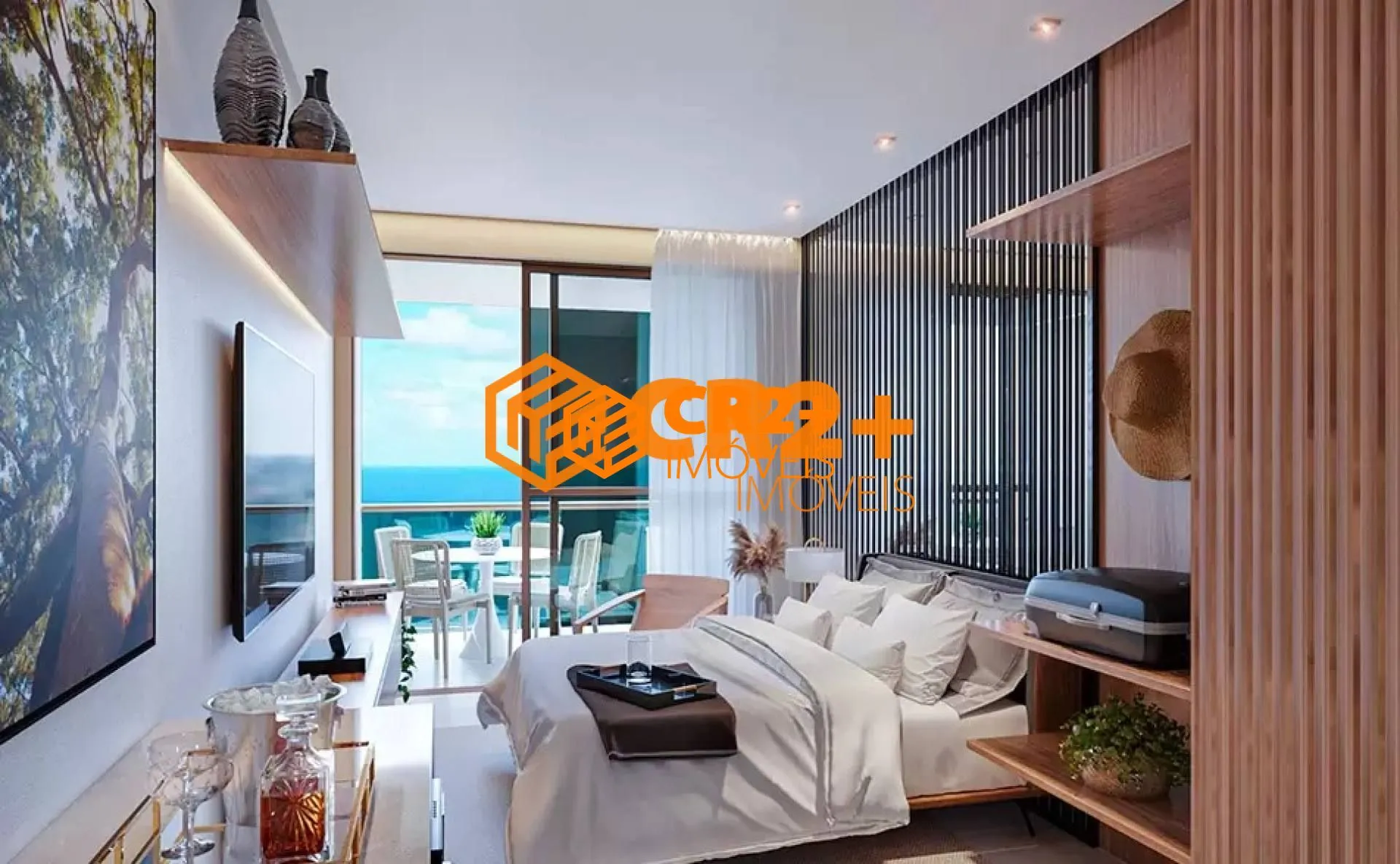 Imagem Flat a Venda 32 m³ com 1 quarto 1 suíte em Muro Alto - Porto de Galinhas- em Ip