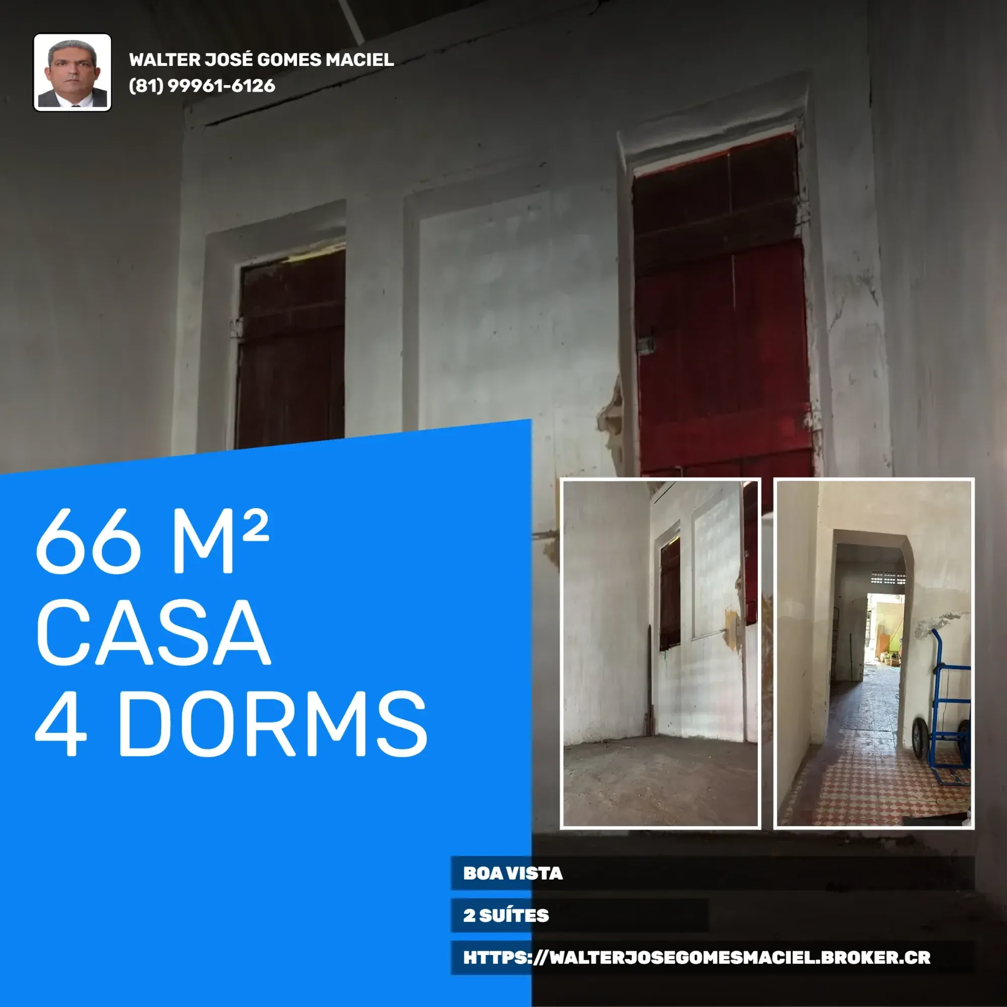 Imagem Casa com 5 Quartos à Venda, 67 m² em Boa Vista - Recife