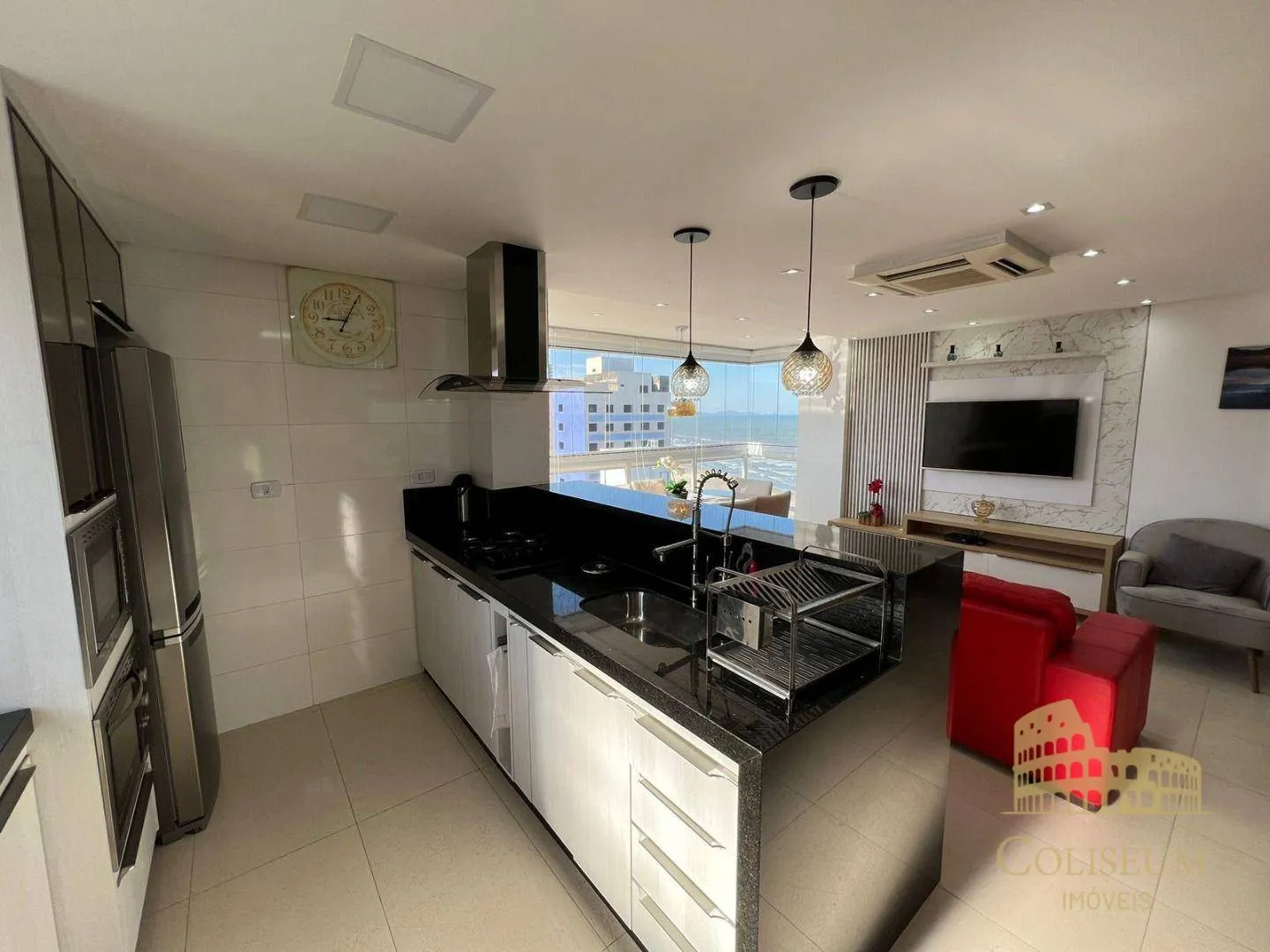 Imagem Cobertura com 3 dormitórios à venda, 143 m² por R$ 1.450.000,00 - Vilamar - Praia Grande/SP