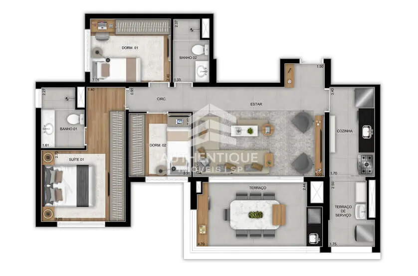 Imagem VERDANA JARDIM PRUDENCIA - Apartamento no bairro Jardim Prudência à venda