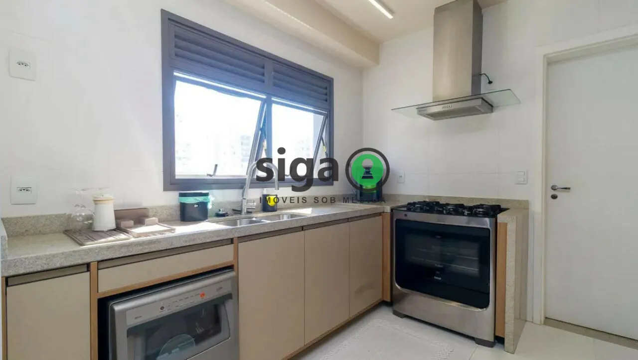 Imagem Apartamento mobiliado com 3 dormitórios e lazer completo no Brooklin.