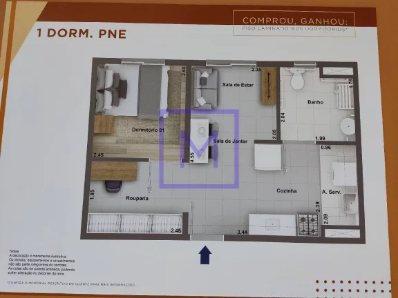 Imagem Apartamento em São Miguel Único Jacu Pêssego 1 e 2 dormitórios