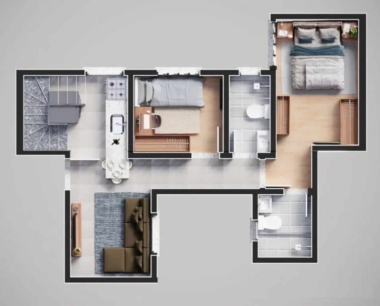 Imagem Comprar cobertura com 2 quartos em bairro Campestre Santo André SP, apartamento sem condonomínio com elevador, apartamento sem condomínio em Santo An