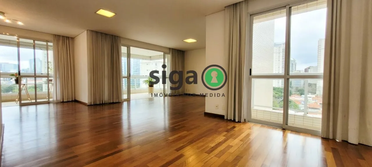 Imagem 238m² com varanda gourmet, 4 suítes e vista livre