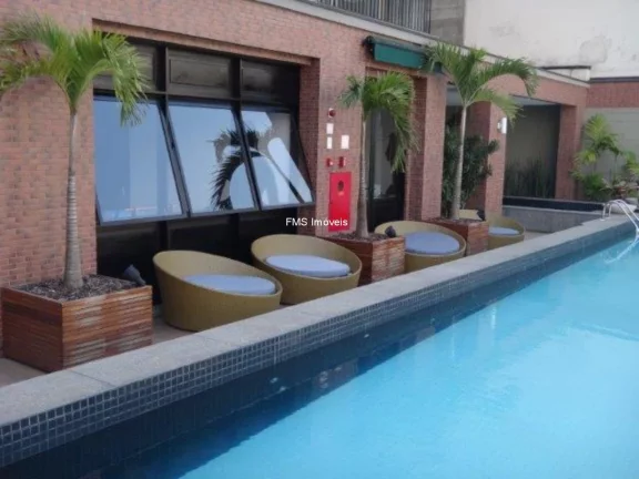 Imagem Apartamento à venda ou locação na Bela Vista: 1 quarto, 1 sala, 1 banheiro, 1 vaga de garagem e 42 m².