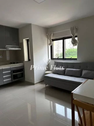Imagem Flat disponível para locação no The Plazza Residence Flat, com 37m², 1 dormitório e 1 vaga de garagem