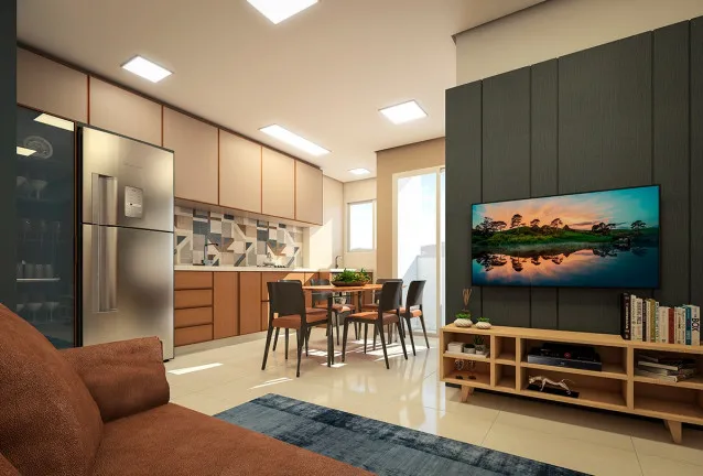 Imagem Apartamento com 3 Quartos à Venda, 79 m²em Linha Batista - Criciúma