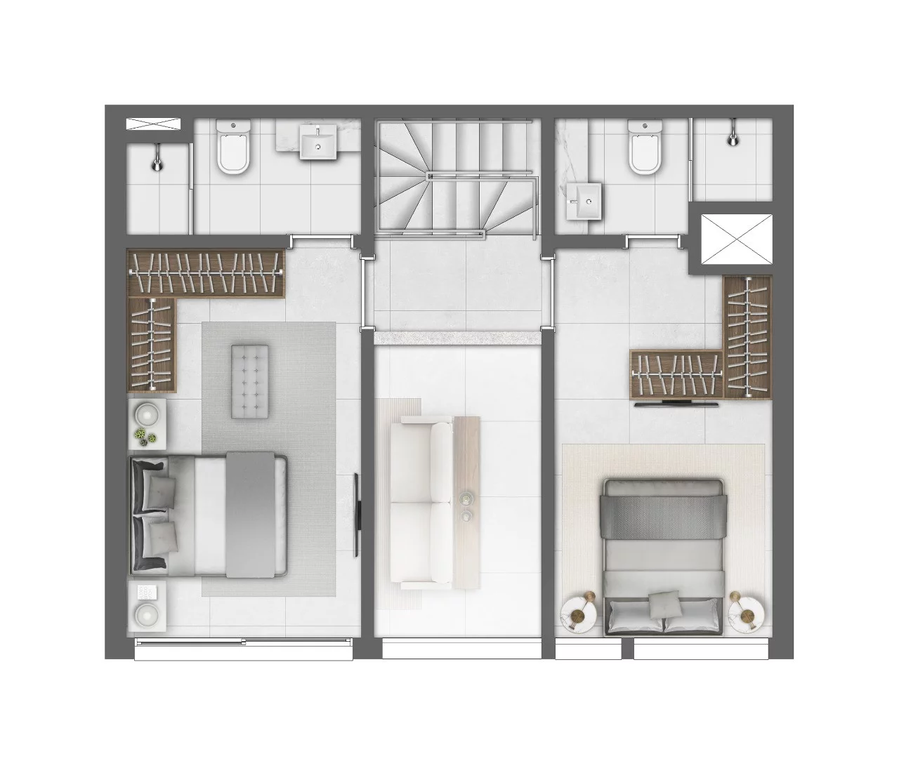 Imagem Apartamento 2 quartos sendo 2 suítes para venda no bairro Centro em Torres