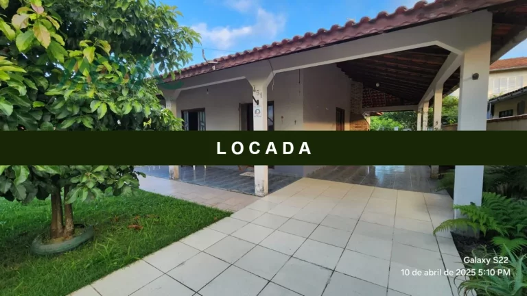 Imagem Aluguel mensal - Casa com piscina no balneário Princesa do Mar