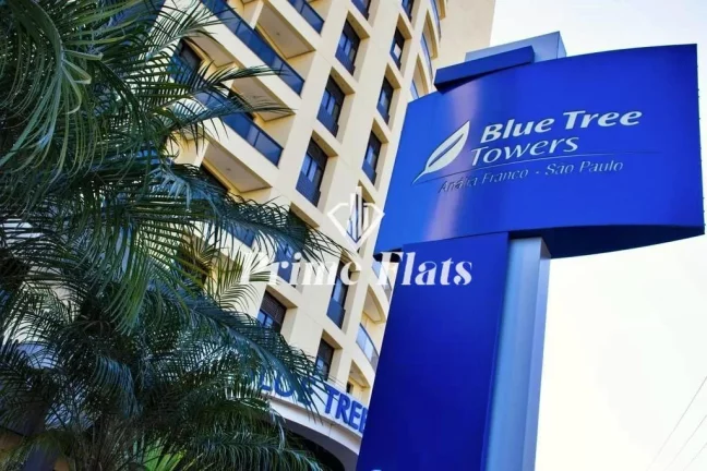 Imagem Flat disponível para venda no Blue Tree Towers Anália Franco, com 27m², 1 dormitório e 1 vaga de garagem