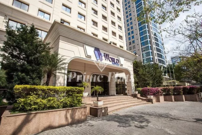 Imagem Flat disponível para venda no The World Hotels na Vila Olímpia com 30m², 1 dormitório e 1 vaga de garagem