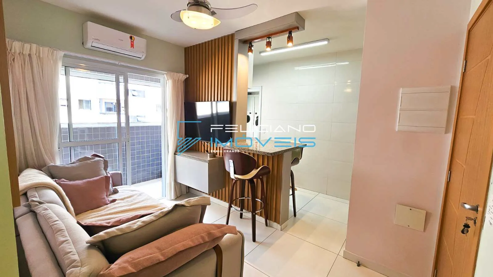 Imagem Apartamento com 1 quarto, Canto do Forte, Praia Grande - R$ 440 mil, Cod: 6762