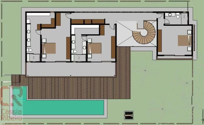 Imagem Casa em Condomínio para Venda em Mata De São João, Praia Do Forte, 4 dormitórios, 4 suítes, 5 banheiros, 4 vagas