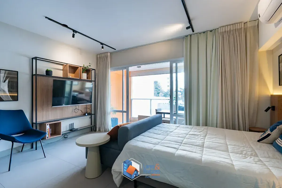 Imagem Studio para venda em Campo Belo com 1 quarto, 40m²