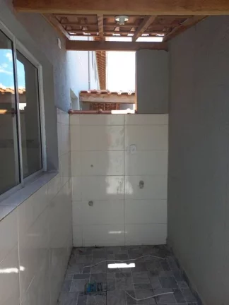 Foto do imóvel Casa de Condomínio com 2 dorms, Melvi, Praia Grande - R$ 235 mil, Cod: 2137 em Rua Milena Pieruth