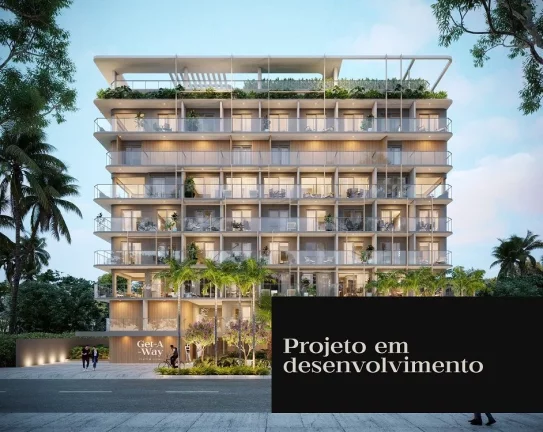 Imagem Flat com 1 dormitório à venda, 44 m² por R$ 651.497,27 - Tambaú - João Pessoa/PB
