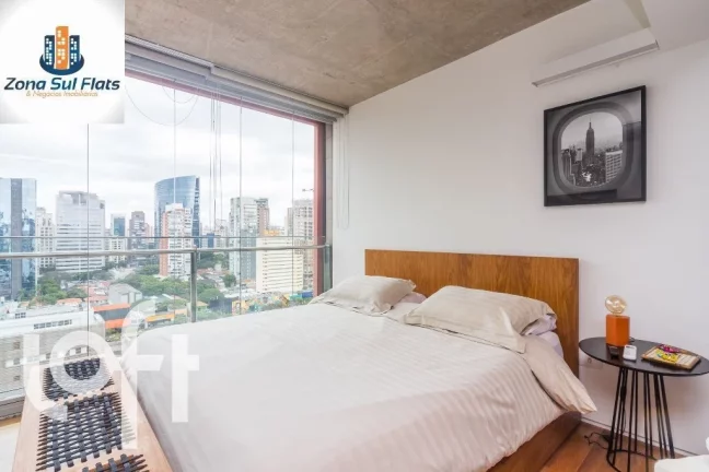 Imagem Apartamento Mobiliado à Venda No Itaim Bibi Com 1 Dormitório e 1 Vaga