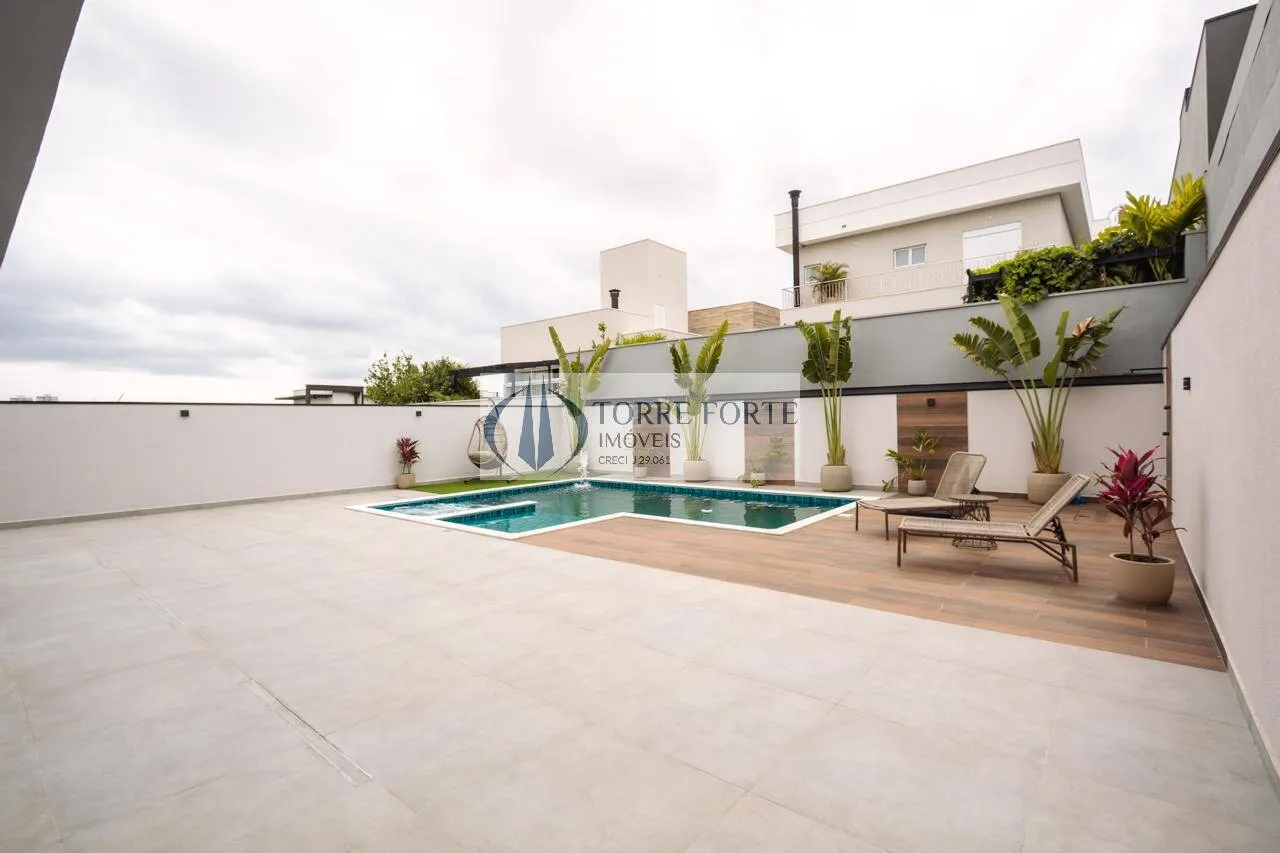 Imagem Maravilhosa casa, condomínio fechado 328 m² 3 suítes com closet, Indaiatuba