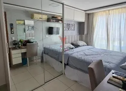 Imagem Apartamento com 2 Quartos , posição sul, sala para 2 ambientes , no Treze de Maio