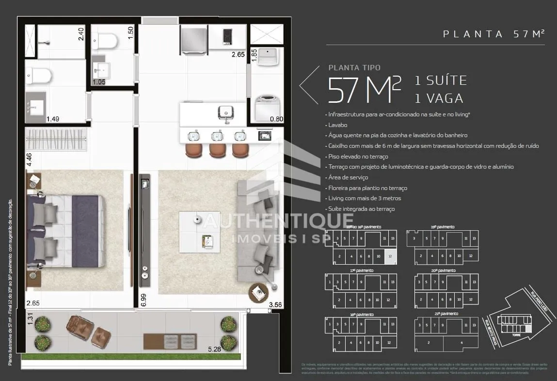 Imagem PARQUE JOCKEY PINHEIROS - Apartamento à venda em São Paulo/SP