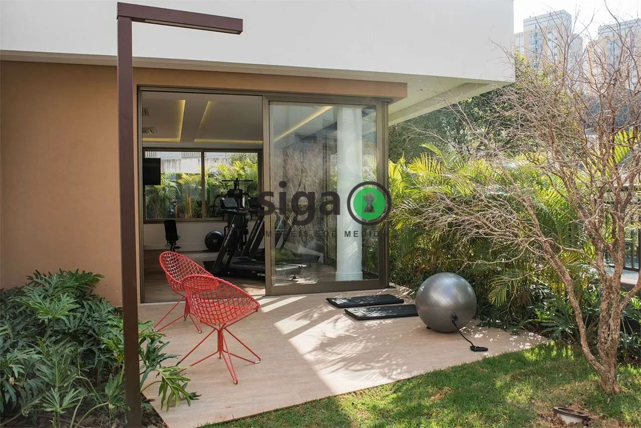 Imagem Apartamento Completo com Planejados, Ar-Condicionado, Varanda e Vaga na Chácara Klabin