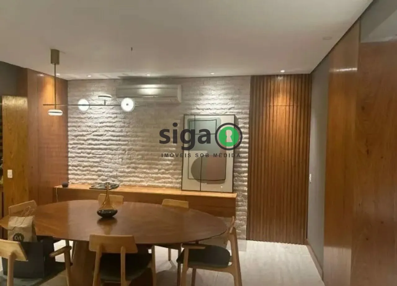 Imagem Apartamento à venda no Brooklin | 135m² | 3 suítes | Varanda gourmet envidraçada | Lazer completo |