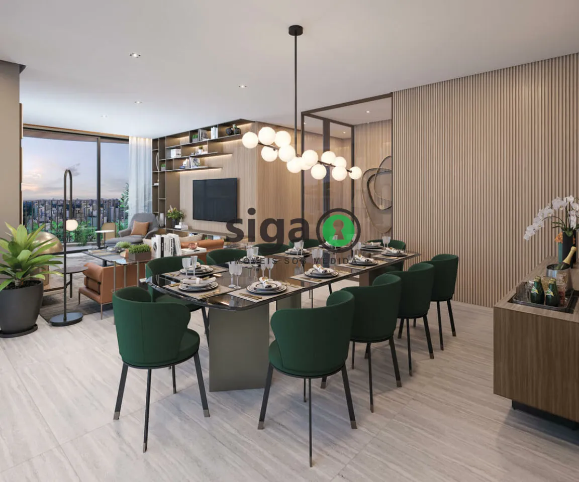 Imagem Apartamento a Venda, recém entregue , com 201m² 3 suites e 3 vagas de garagem no Jd Paulista