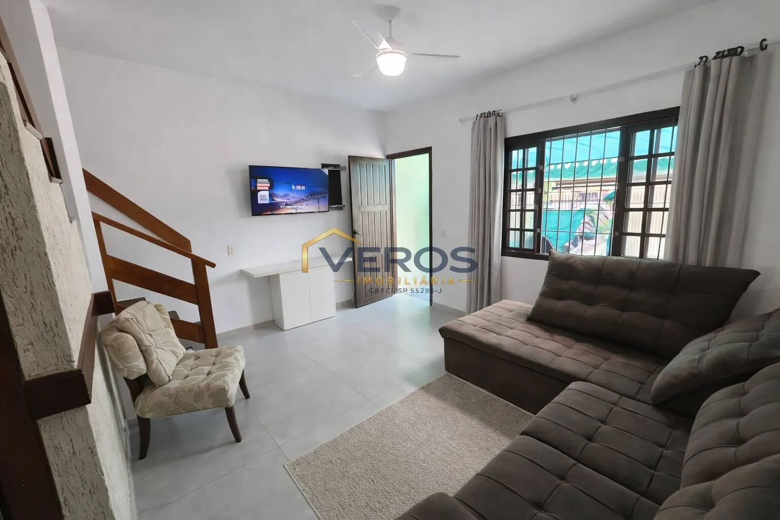 Imagem Casa em condomínio a venda na Martim de Sá com 2 suítes a 500m da praia