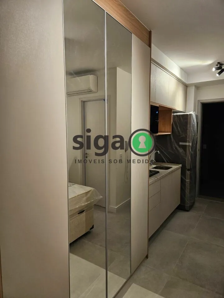 Imagem Apartamento Studio para locação mobiliado em Pinheiros, São Paulo - SP