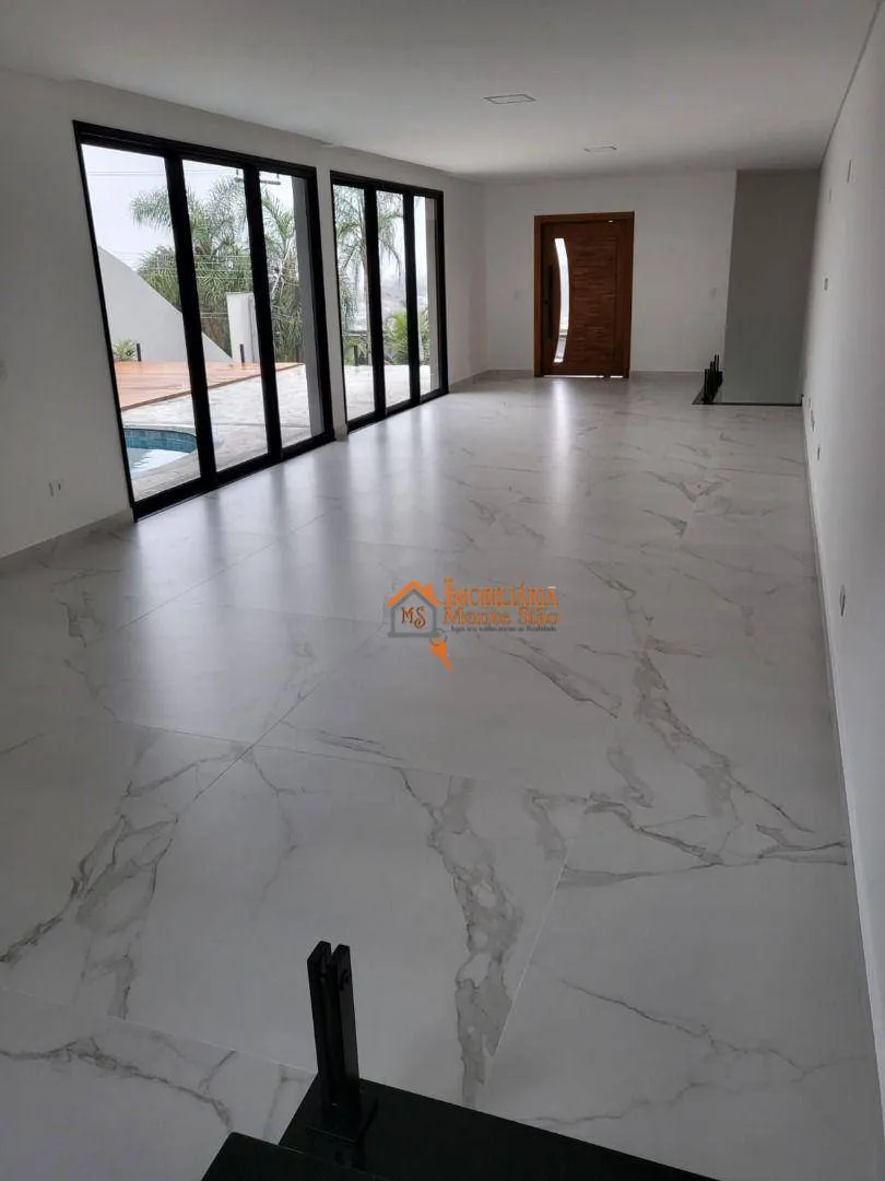 Imagem Sobrado com 3 dormitórios, 350 m² - venda por R$ 3.200.000,00 ou aluguel por R$ 18.000,00/mês - Jardim Imperial Hills III - Arujá/SP