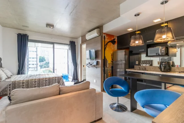 Imagem Apartamento à venda em São Paulo, Vila Olímpia, com 1 quarto, 35m2
