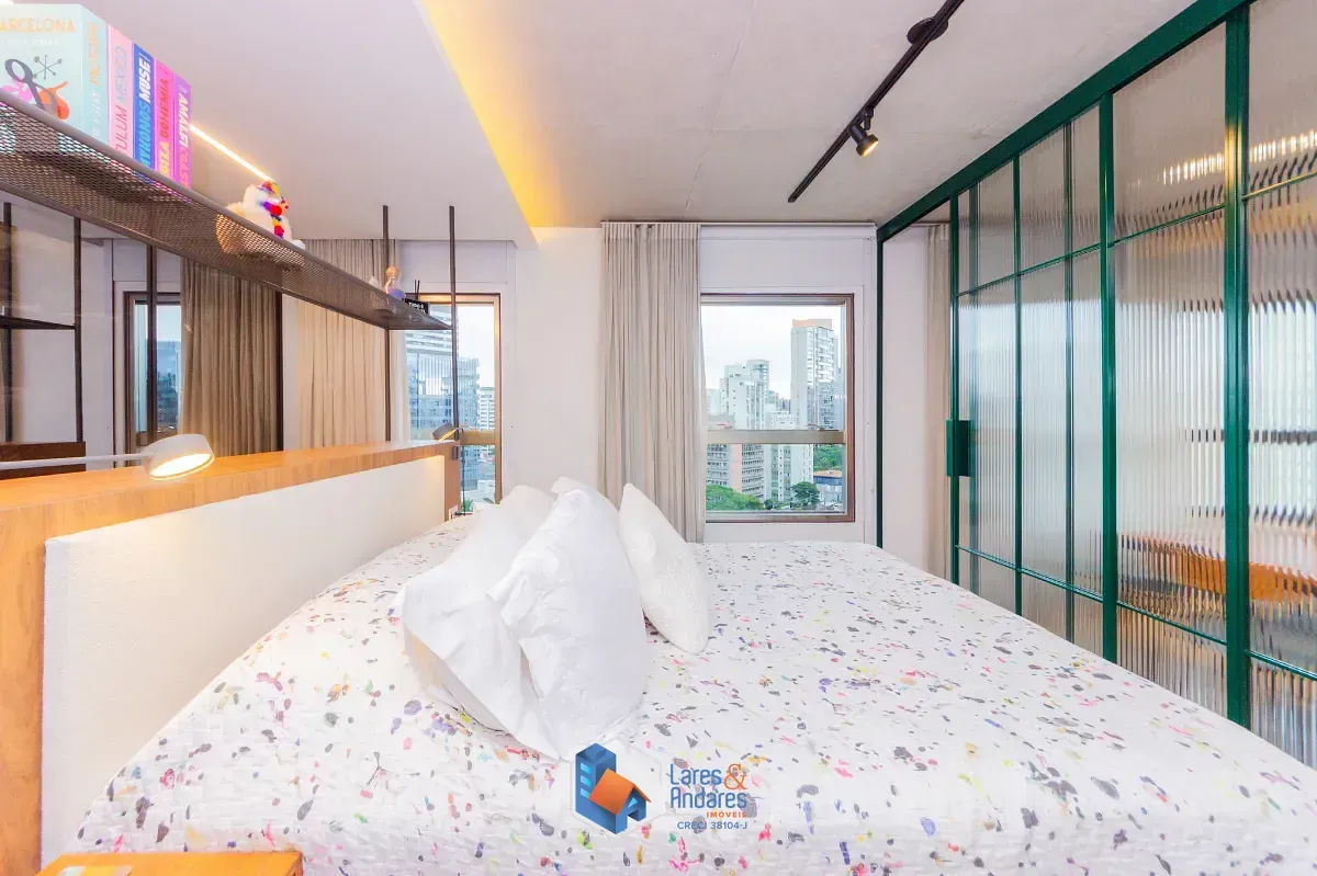 Imagem Loft para venda em Vila Olímpia com 1 quarto, sendo 1 suíte, 70m²