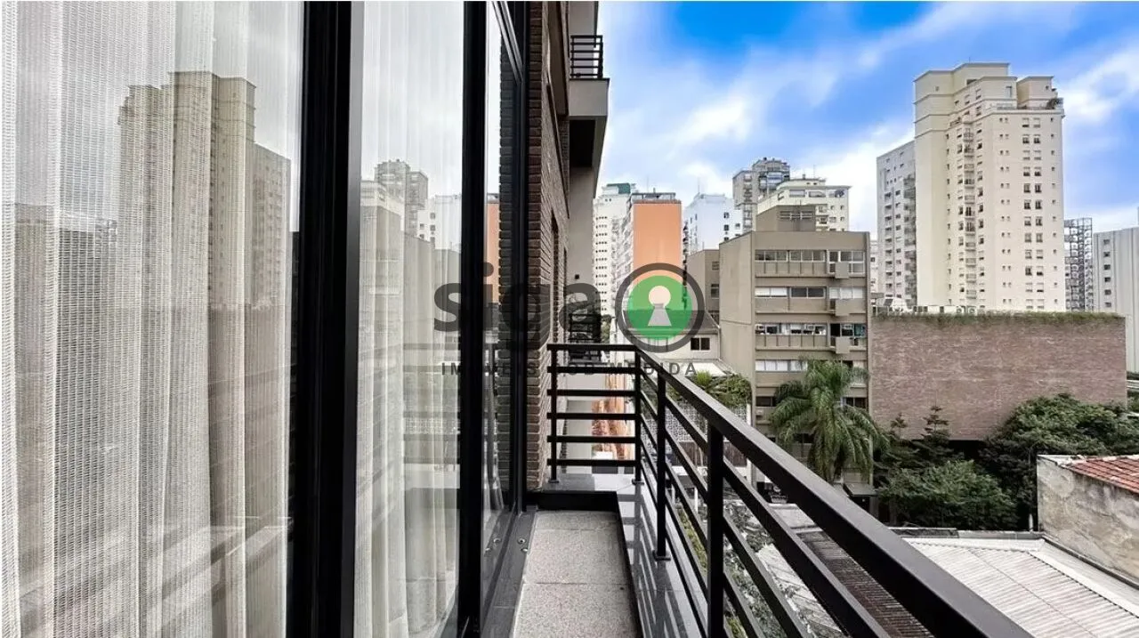 Imagem Apartamento duplex com 110m² sendo 2 quartos, 2 banheiros e 2 vagas - Jardins - São Paulo/SP