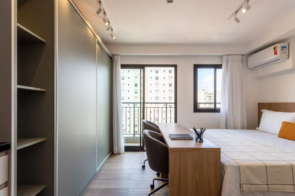 Imagem Apartamento com 1 Quarto para alugar, 26m² - Perdizes