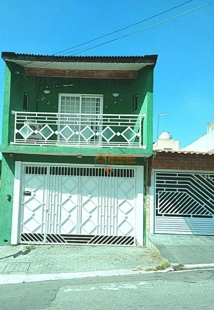 Imagem Sobrado com 3 dormitórios à venda, 190 m² por R$ 721.000,00 - Jardim Paulista - Guarulhos/SP