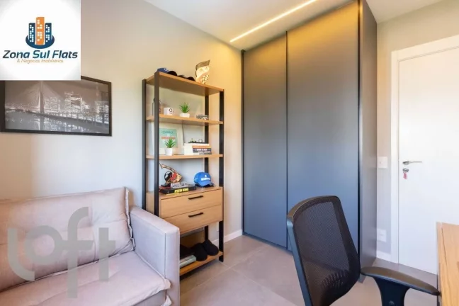 Imagem Apartamento Mobiliado à Venda No Alto da Boa Vista Com 2 Suítes e 2 vagas - Varanda Gourmet