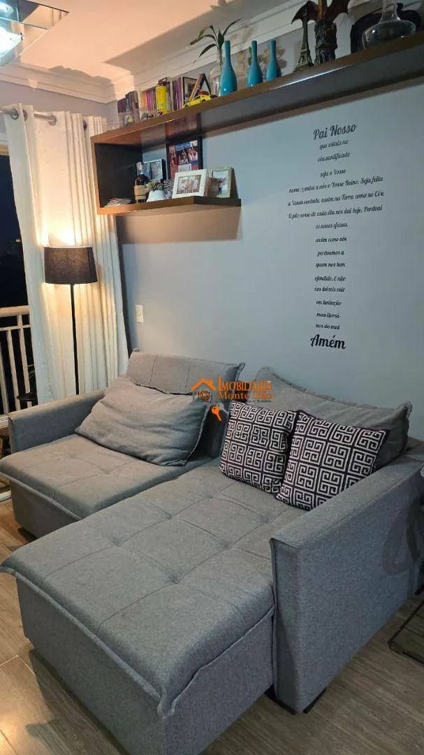 Imagem Apartamento com 2 dormitórios à venda, 50 m² por R$ 371.000,00 - Jardim Santa Mena - Guarulhos/SP