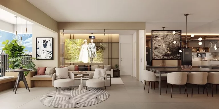 Imagem Imperdível apartamento à venda no Centro de Barueri-SP: 2 quartos, 1 suíte, 2 banheiros, 1 vaga de garagem e 70,09 m² de área - DUQ Central Houses.