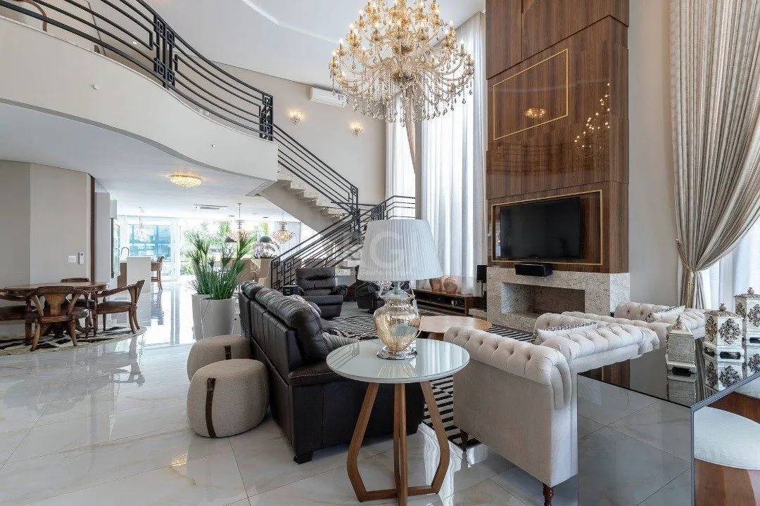 Imagem Casa Condominio para Venda - 519m², 4 dormitórios, sendo 4 suites, 2 vagas - Sans Souci