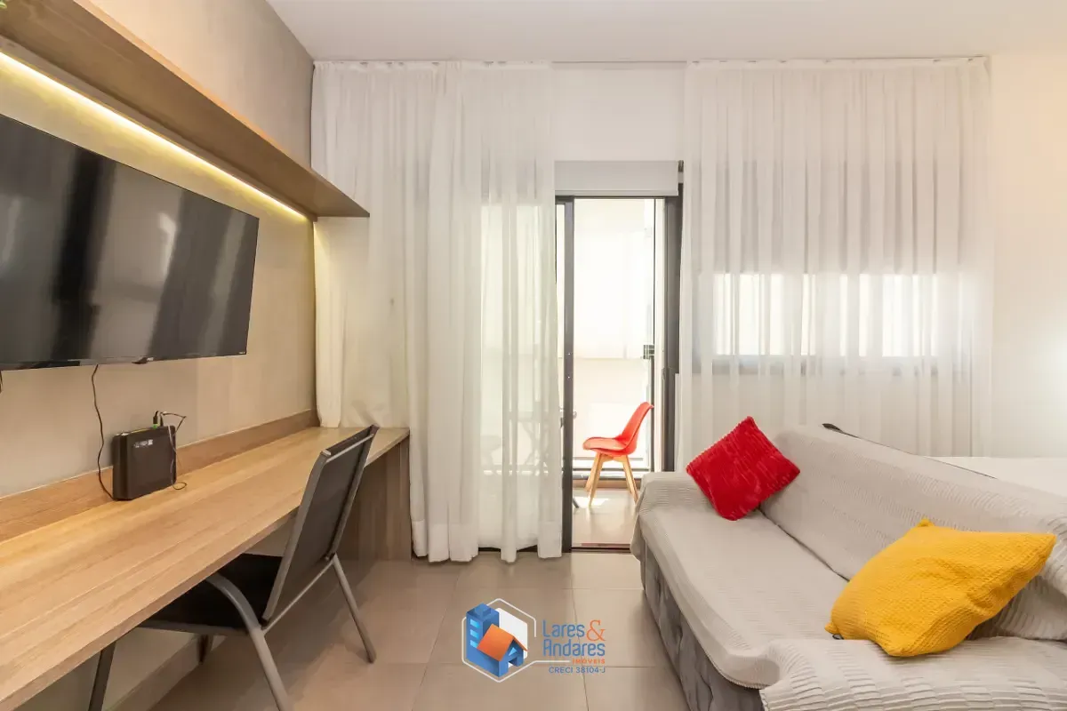 Imagem Studio para venda em Pinheiros com 1 quarto, sendo 1 suíte, 28m²