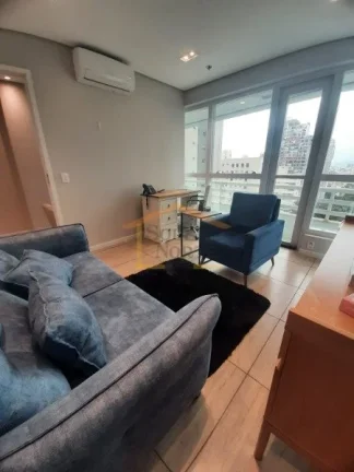 Imagem Sala comercial de 34 m² á veenda.
Possui ar-condicionado instalado, banheiro e mobília inclusa. S...