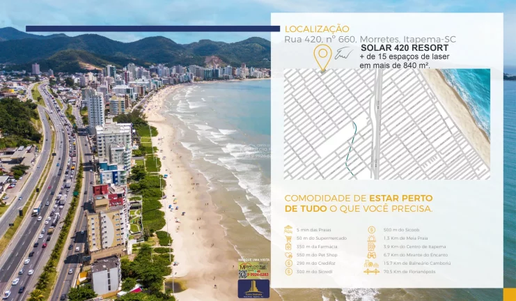 Imagem O SOLAR 420 RESIDENCE. O seu novo lar em Itapema! Se você está em busca de um apartamento completo, confortável e com uma localização privilegiada,