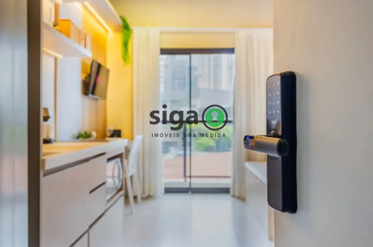 Imagem Apartamento de 27m² mobiliado à venda no Brooklin