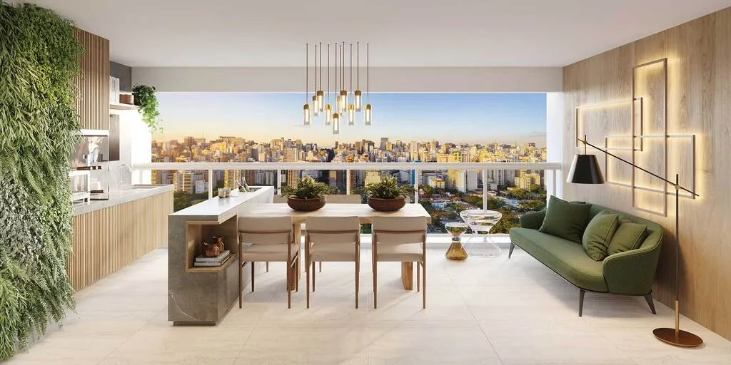 Imagem Inspirado em Miami, um residencial exclusivo. Com acabamentos e espaços compartilhados à altura de...