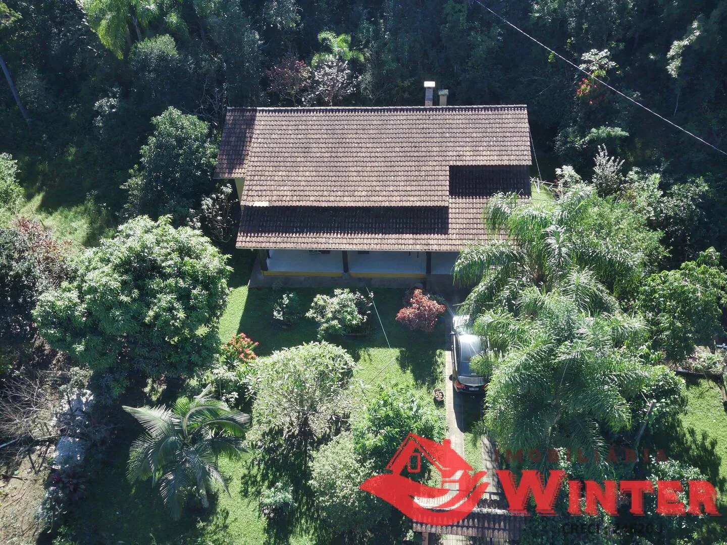 Imagem Chácara com casa e galpão com 6 hectares no Bananal, Feliz