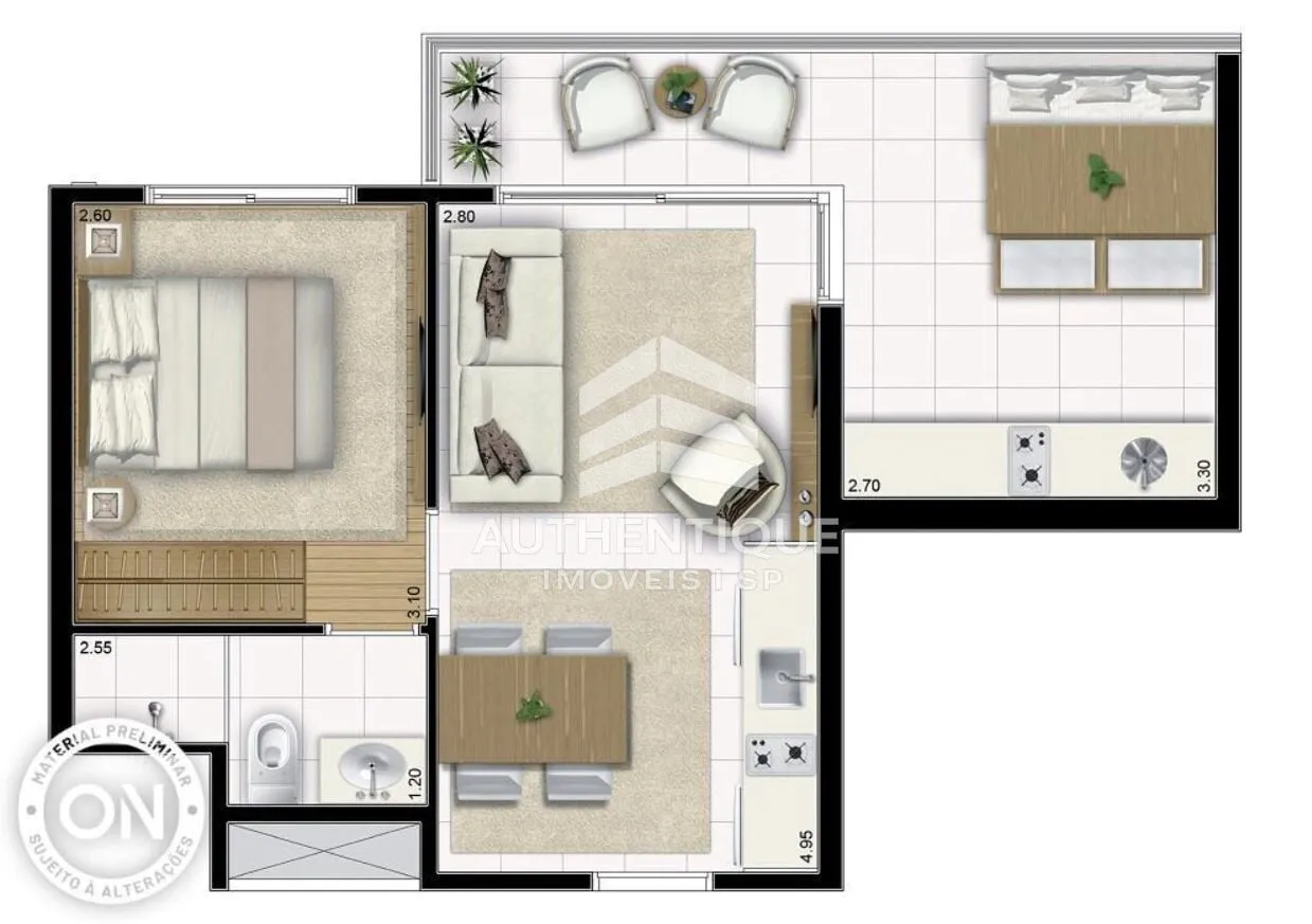 Imagem Affinity Vila Olímpia For Live - Apartamento à venda em São Paulo/SP
