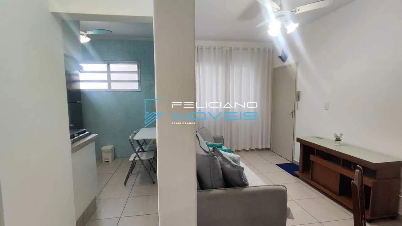 Imagem Apartamento com 2 quartos, Guilhermina, Praia Grande - R$ 325 mil, Cod: 7433