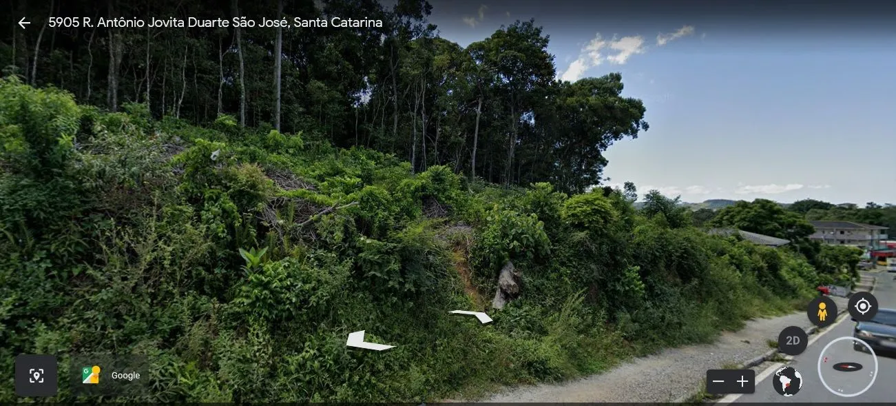 Imagem Terreno com 3.643 m², Viabilidade 70 % para Desmembramento e Construção - Forquilhas, São José/SC