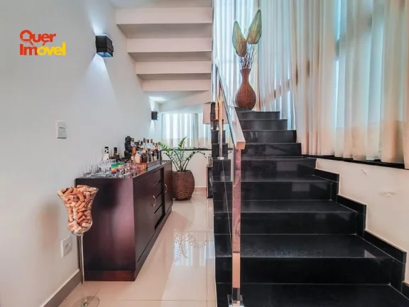 Imagem Casa em Condomínio à Venda em Ribeirão Preto-SP, Jardim Cybelli - 3 suítes, 2 salas, 5 banheiros, 4 vagas, 190,50m².